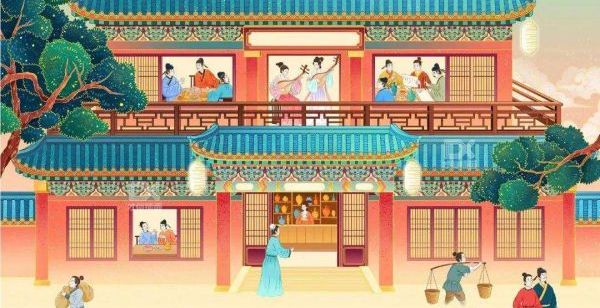 北宋京城汴梁繁華圖　パーテーション　間仕切り 北宋京城汴梁繁華圖 パーテーション 間仕切り