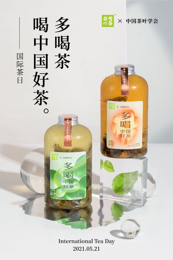 茶叶学会合作冷泡茶图片