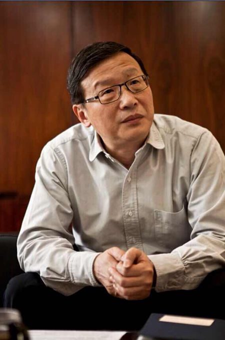 联想控股总裁朱立南 摄影:刘会芹